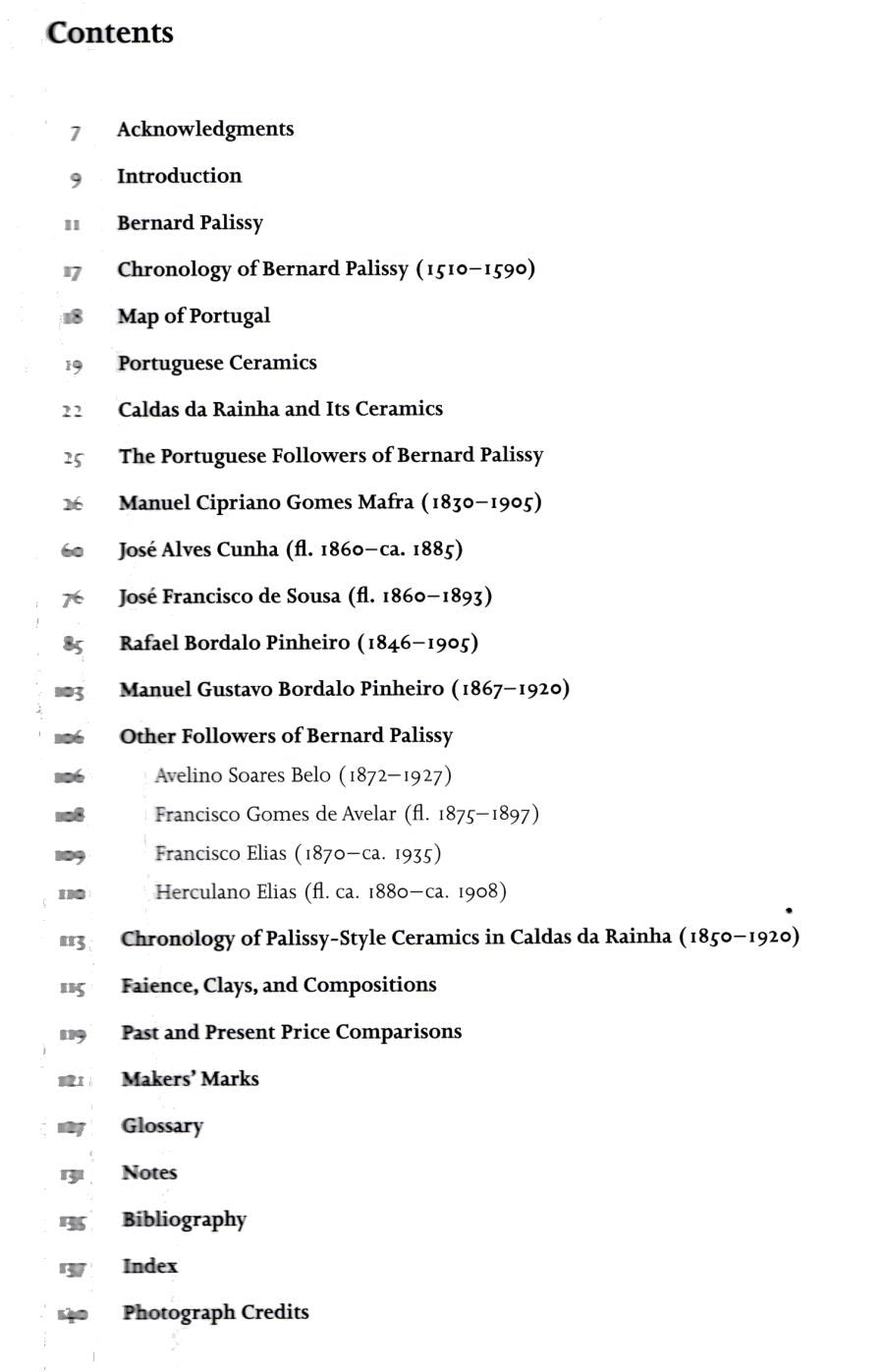 Portuguese Palissy Ware: A Survey of Ceramics from Caldas da Rainha, 1853-1920