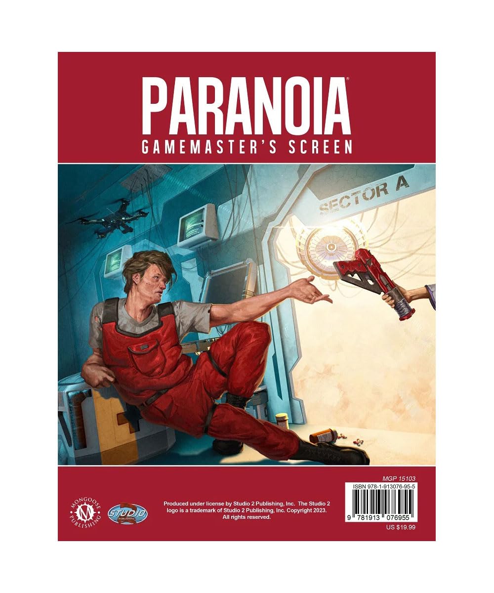 Paranoia: New Edition - GM Screen (MGP15103)