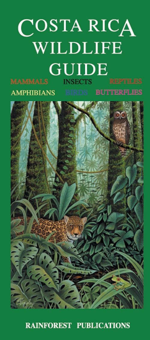 Costa Rica Wildlife Guide (Laminated Foldout Pocket Field Guide)