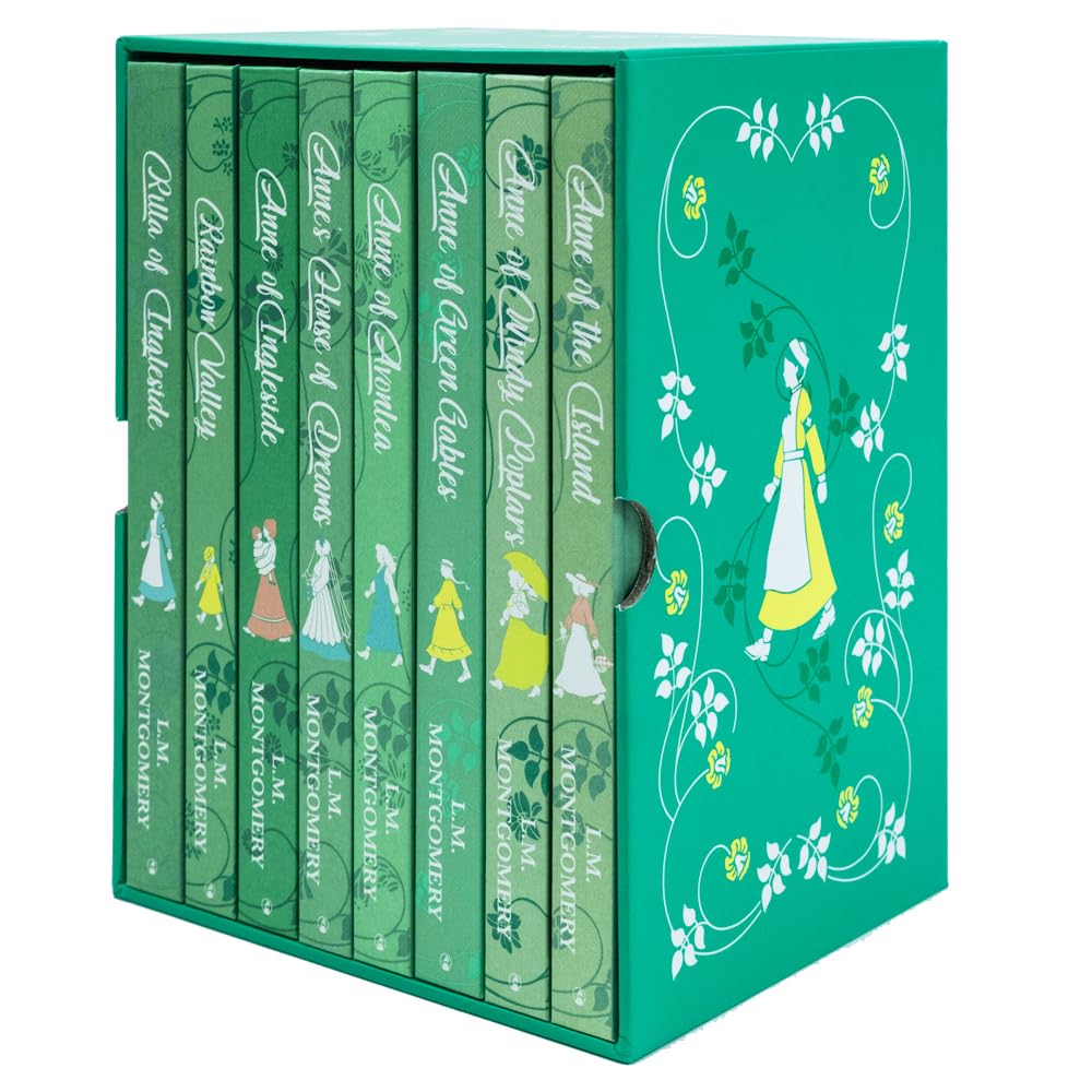 The Complete Collection of Anne of Green Gables 8 Hardback Deluxe Set: Anne of Green Gables, Anne of Avonlea, Anne of Ingleside, Anne of Windy Poplars, Anne of the Island