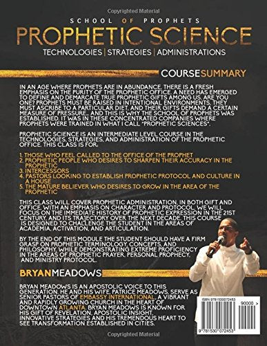 Prophetic Science: Administrations, Technologies, Strategies (Session One)