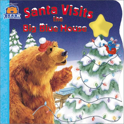 Santa Visits the Big Blue House (Bear in the Big Blue House Shaped)