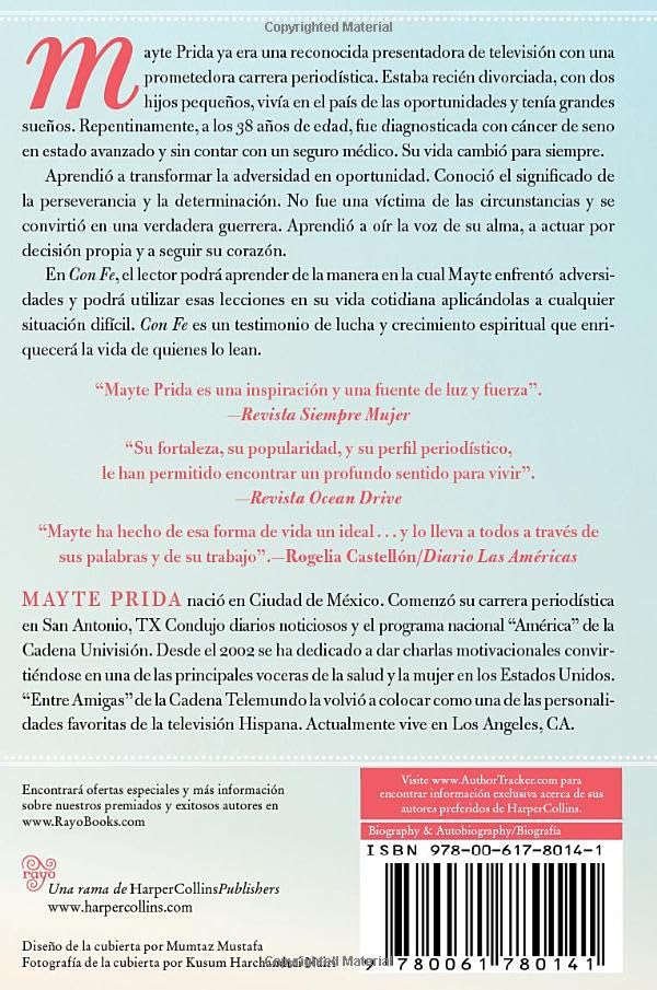 Con fe: Cómo transformar tu vida y empezar de nuevo (Spanish Edition)