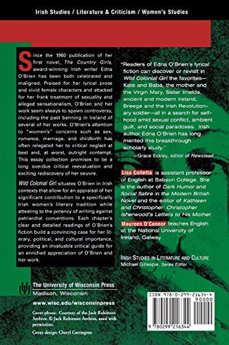Wild Colonial Girl: Essays on Edna O'Brien (Irish Studies in Literature and Culture)