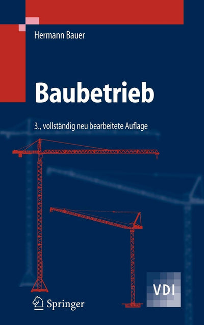 Baubetrieb (VDI-Buch) (German Edition)