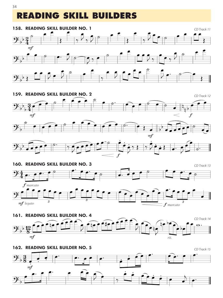 Essential Elements For Band - Trombone Book 3 with EEi Online Resources  Trombone Method Songbook and Sheet Music for School Band Students and Teachers  Intermediate to Advanced Studies