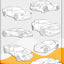 How to Draw Super Cars With Step By Step Illustrations: Master the Art of Drawing 3D Super Cars like Bugatti, Lamborghini, McLaren, Dodge, Ford & Chevrolet (Draw With Amber)