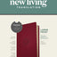 NLT Large Print Thinline Reference Bible, Filament Enabled (LeatherLike, Aurora Cranberry, Red Letter): Includes Free Access to the Filament Bible App ... Notes, Devotionals, Worship Music, and Video