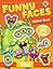 Funny Faces Coloring Sticker Book - Aliens Includes 2 Pages with Over 50 Stickers 16 Pages