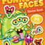 Funny Faces Coloring Sticker Book - Aliens Includes 2 Pages with Over 50 Stickers 16 Pages