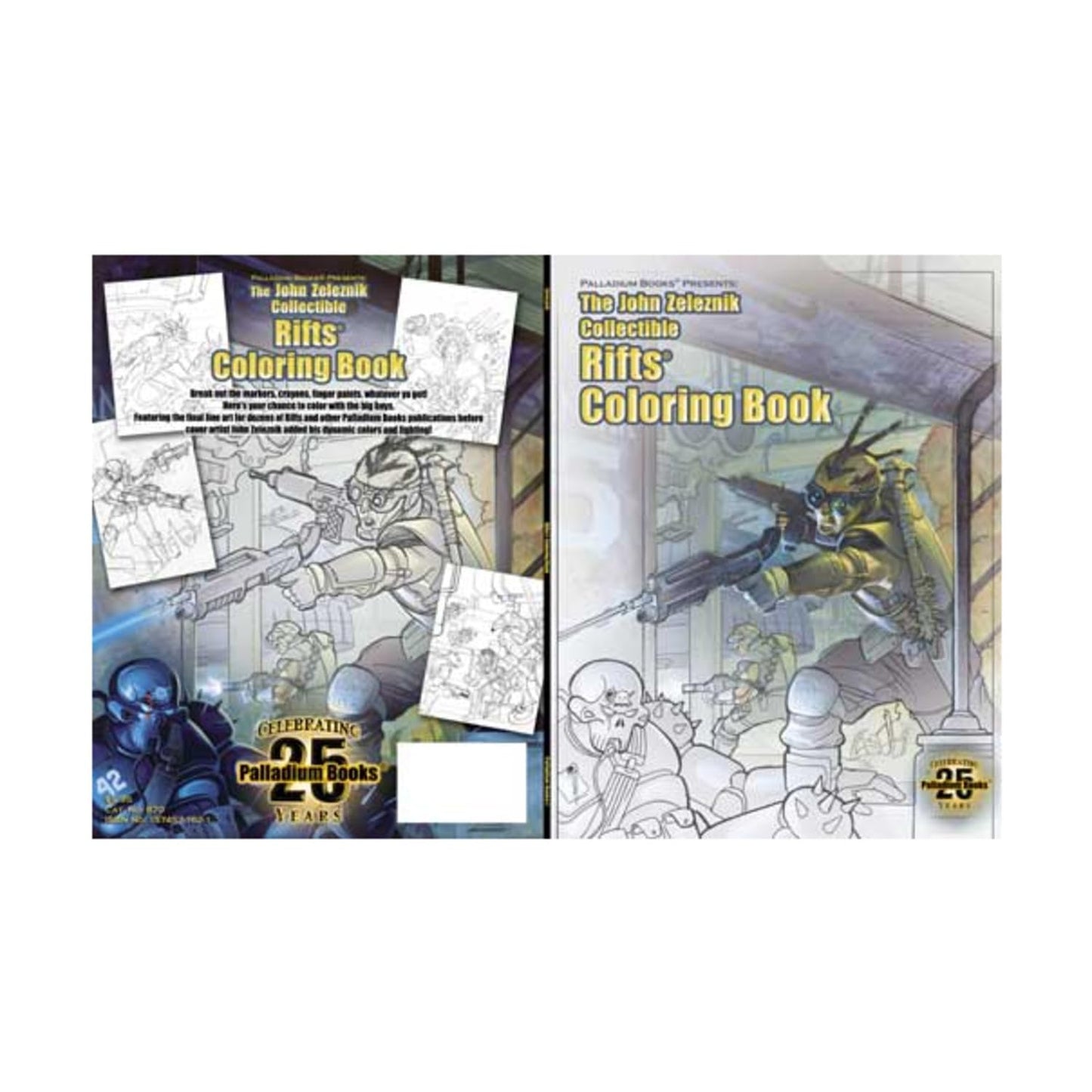 John Zeleznik Rifts Coloring Book
