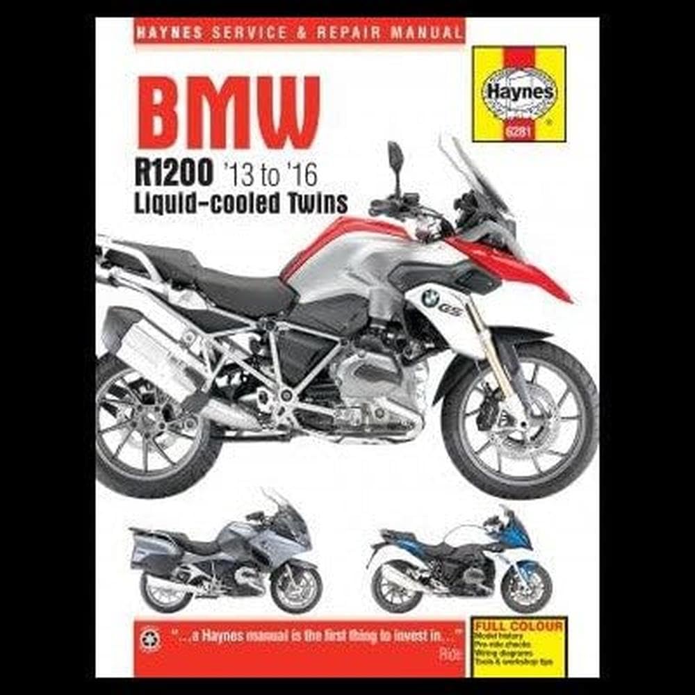 BMW R1200 dohc liquid-cooled Twins (13 - 16) Haynes Repair Manual (Paperback)
