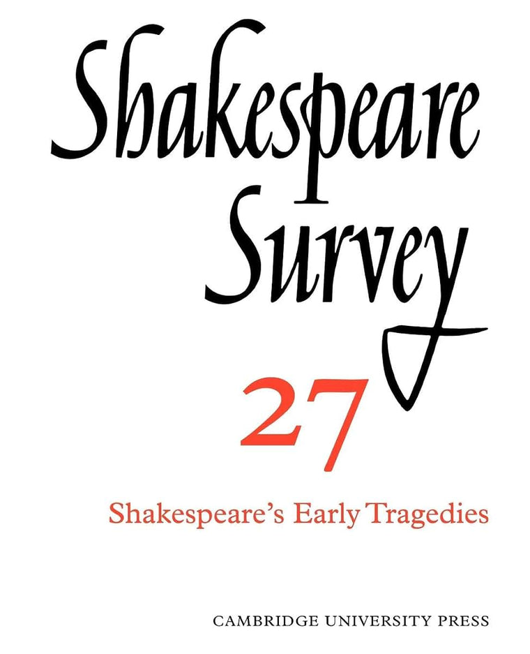 Shakespeare Survey (Shakespeare Survey, Series Number 27)