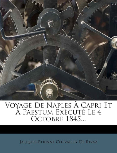 Voyage De Naples  Capri Et  Paestum Exécuté Le 4 Octobre 1845... (French Edition)