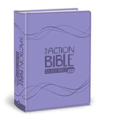 The Action Bible Study Bible ESV (Lavender)