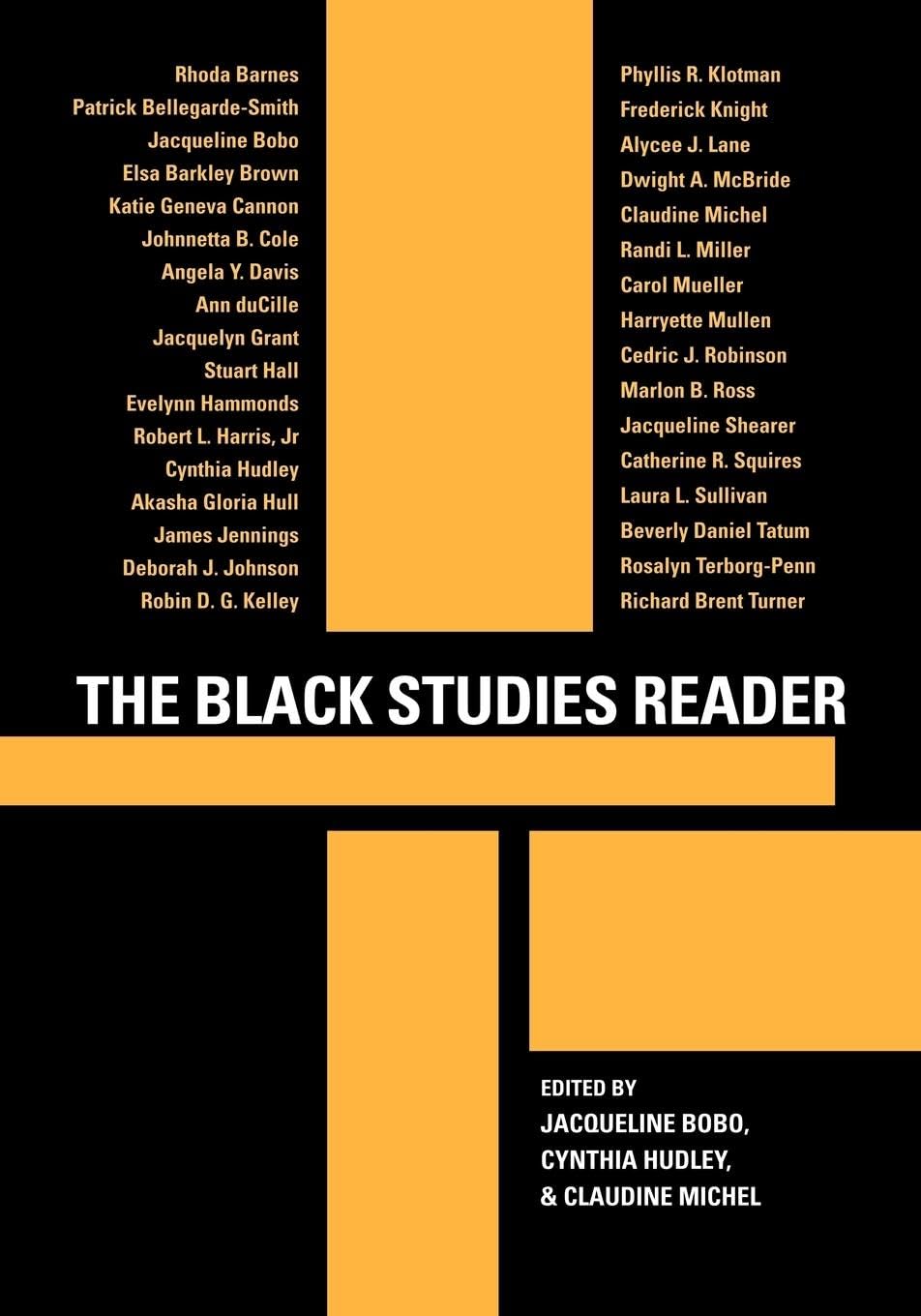 The Black Studies Reader by Jacqueline Bobo