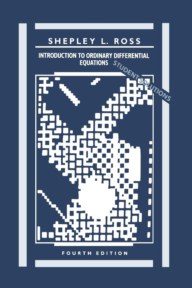 Introduction to Ordinary Differential Equations, Student Solutions Manual, 4th Edition