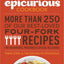 The Epicurious Cookbook: More Than 250 of Our Best-Loved Four-Fork Recipes for Weeknights, Weekends & Special Occasions