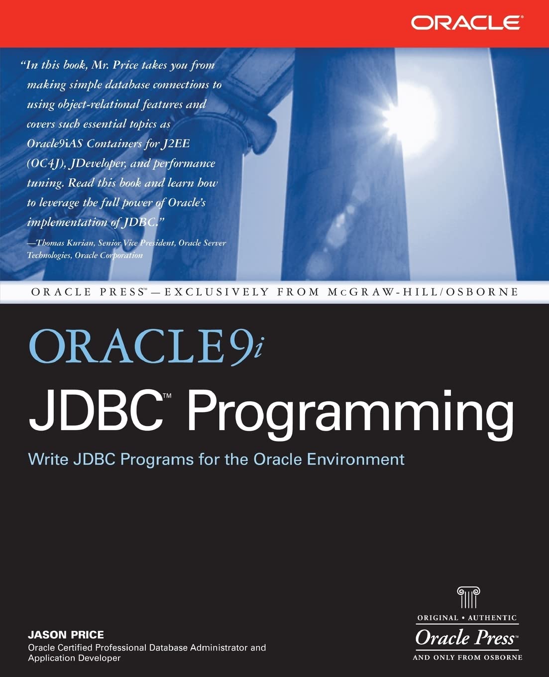 Oracle 9i JDBC Programming