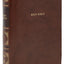 NKJV, Reference Bible, Classic Verse-by-Verse, Center-Column, Leathersoft, Brown, Red Letter, Comfort Print: Holy Bible, New King James Version