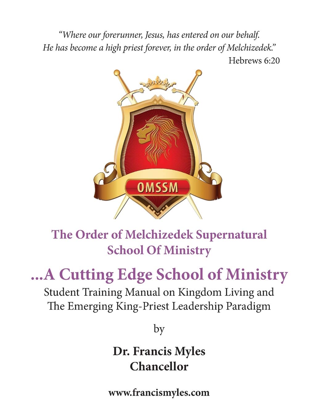 The Order of Melchizedek Supernatural School Of Ministry