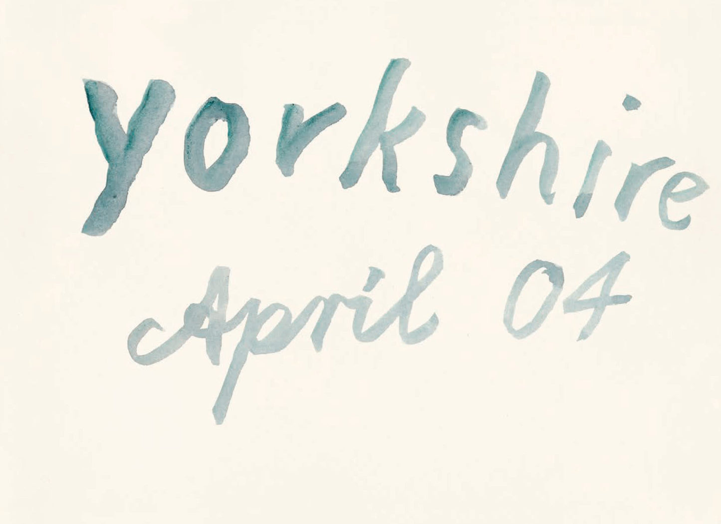 David Hockney: A Yorkshire Sketchbook
