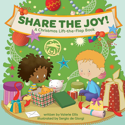 Share the Joy! A Christmas Lift-the-Flap Book: Keep Jesus at the Center this Advent & Holiday Season with This Rhyming Storybook about the Nativity for Children Ages 0-4
