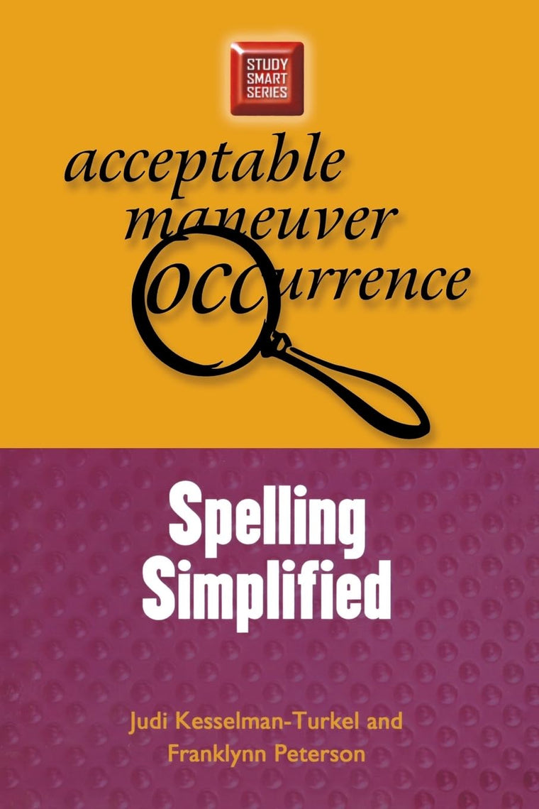 Spelling Simplified (Study Smart Series)