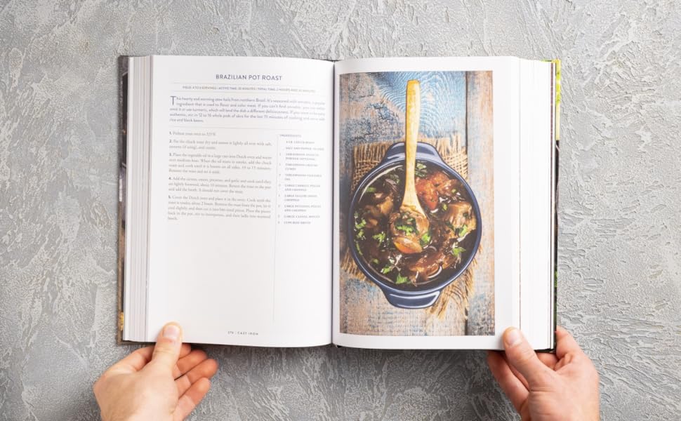 Cast Iron: The Ultimate Cookbook With More Than 300 International Cast Iron Skillet Recipes