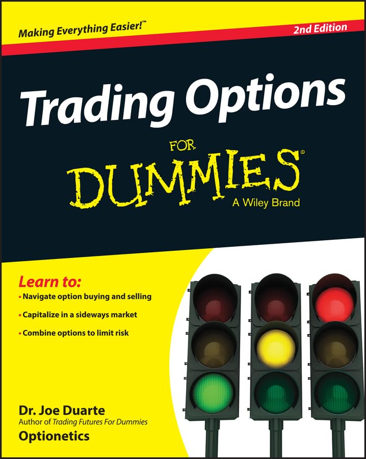 Trading Options For Dummies by Joe Duarte (New)