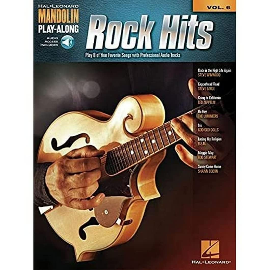 Rock Hits: Mandolin Play-Along Volume 6 (Mandolin Play-along, 6)