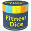 Chronicle Books Fitness Dice: 7 Wooden Dice, Over 45,000 Workout Routines