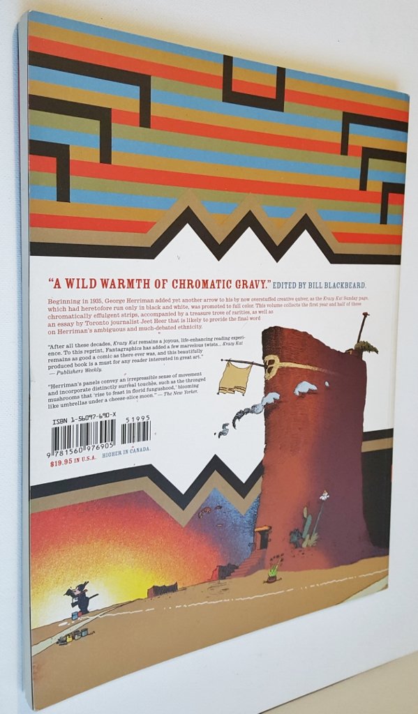 Krazy & Ignatz: Komplete 1935-1936 A Wild Warmth of Chromatic Gravy — back cover