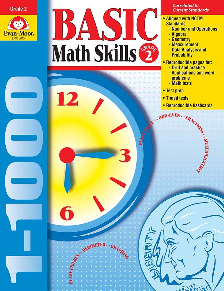 Basic Math Skills, Grade 2