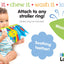 Tuffy Good Morning First Color Book - Washable, Chewable, Unrippable Pages With Hole For Stroller Or Toy Ring, Teether Tough (A Tuffy Book)