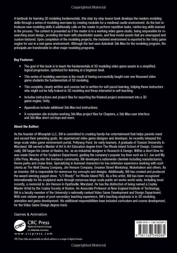 3ds Max Basics for Modeling Video Game Assets: Volume 1: Model a Complete Game Environment and Export to Unity or Other Game Engines