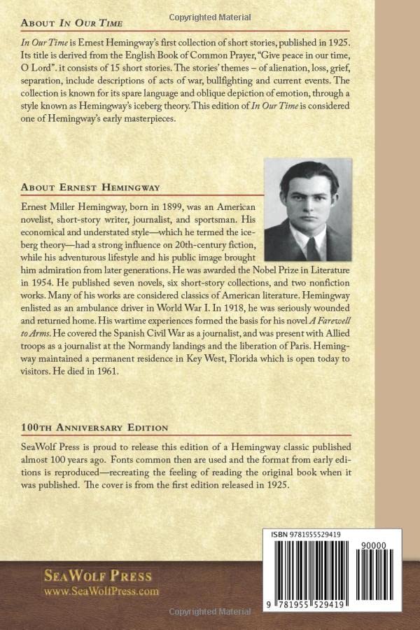 In Our Time: 100th Anniversary Edition