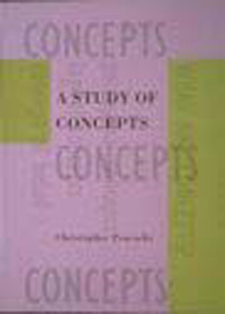 A Study of Concepts (Representation and Mind)