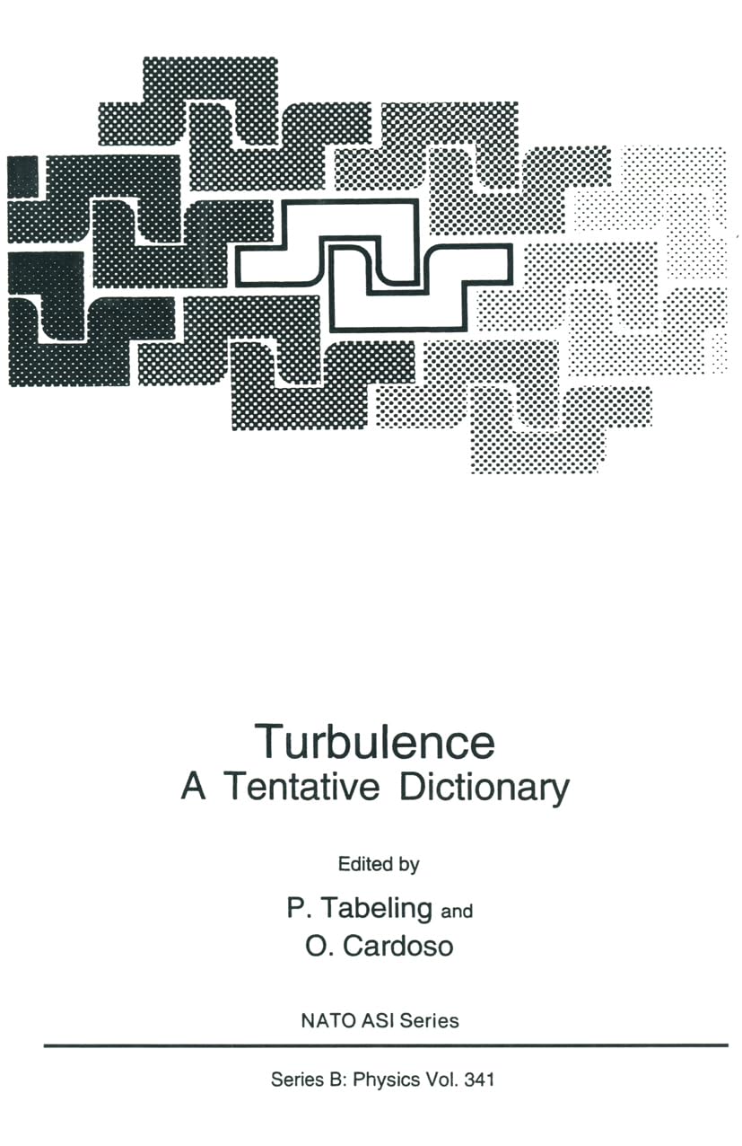 Turbulence: A Tentative Dictionary (NATO Science Series: B: Physics, Volume 341)
