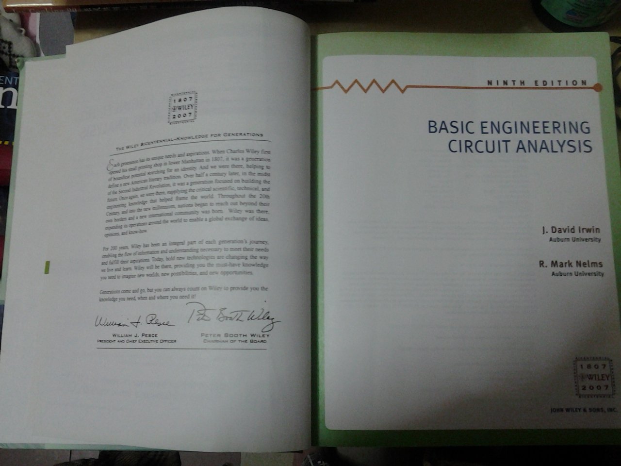 Basic Engineering Circuit Analysis