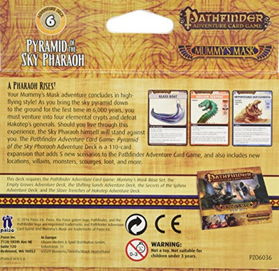 Pathfinder Adventure Card Game: Mummys Mask Adventure Deck 6: Pyramid of the Sky Pharaoh