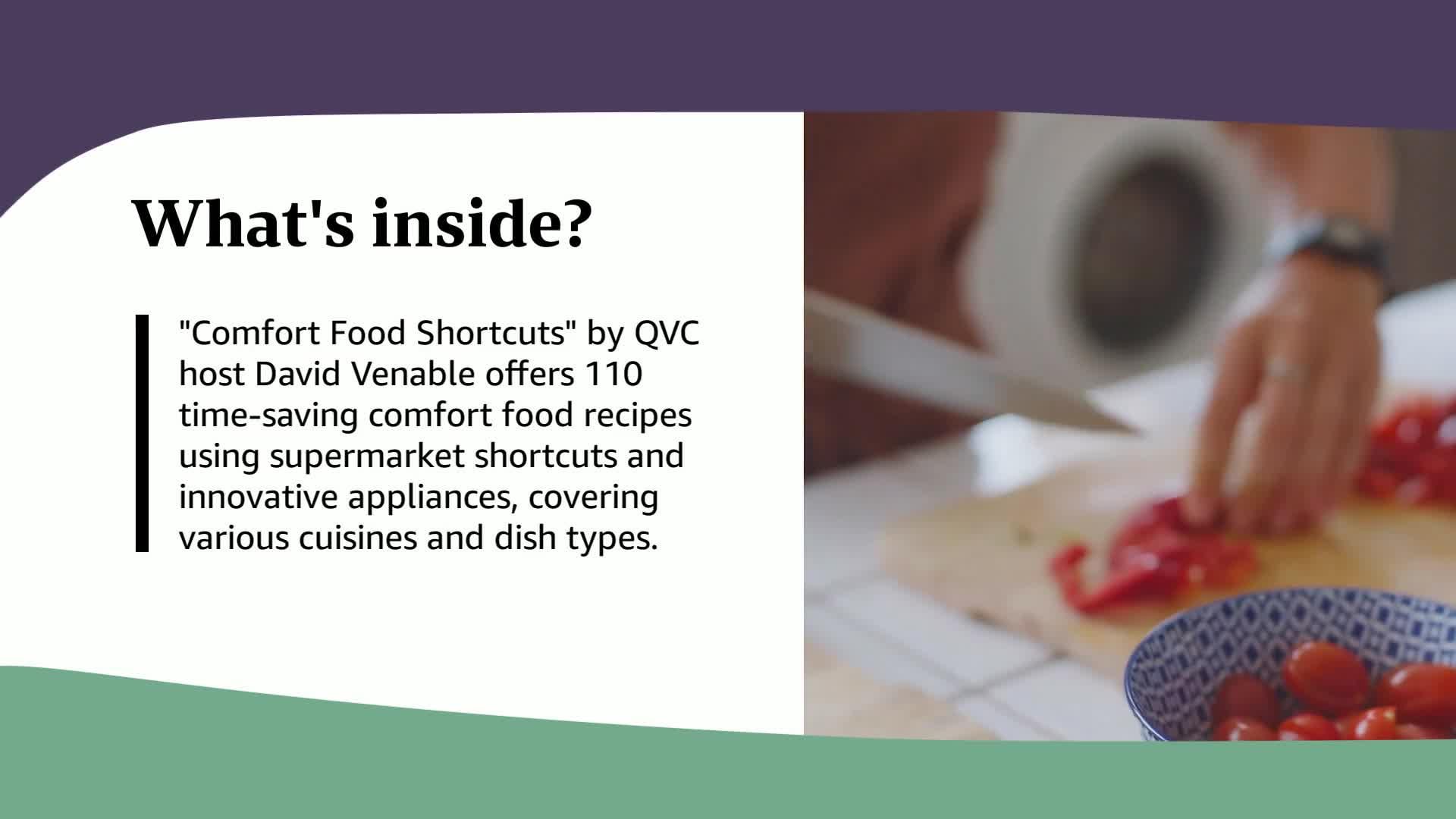 Comfort Food Shortcuts: An "In the Kitchen with David" Cookbook from QVC's Resident Foodie