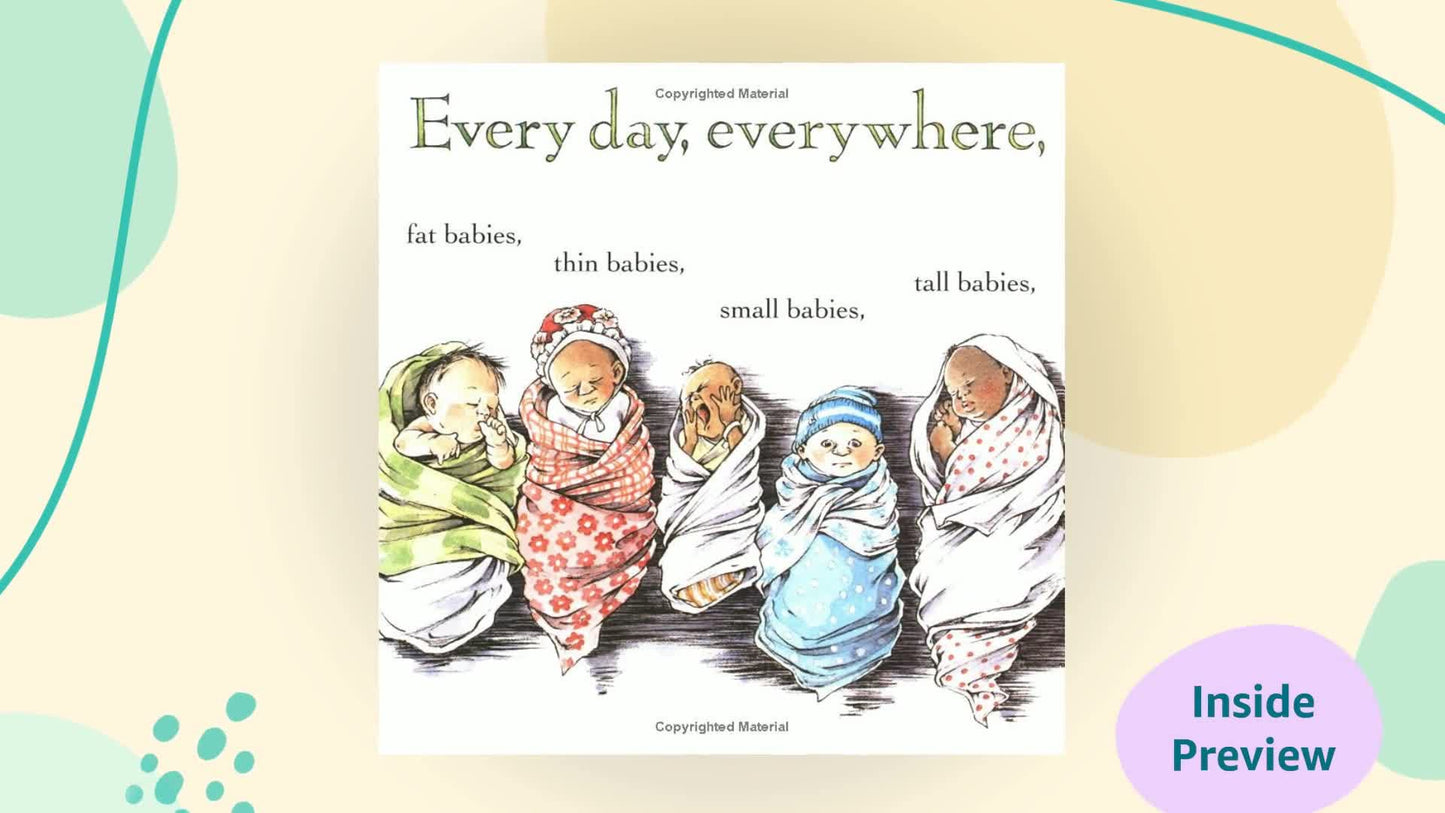 Everywhere Babies Board Book by Meyers, Susan