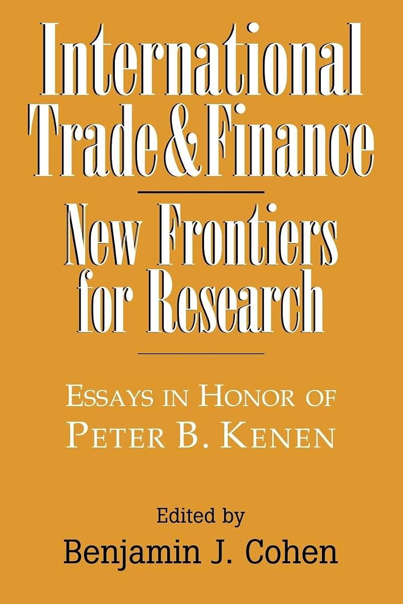 International Trade and Finance: New Frontiers for Research