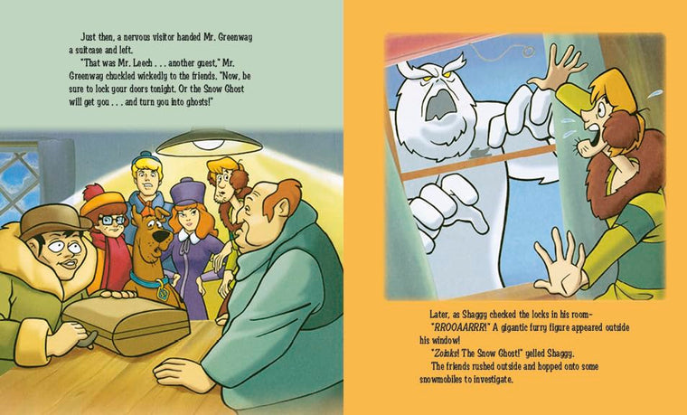 That's Snow Ghost (Scooby-Doo) (Little Golden Book) — back cover