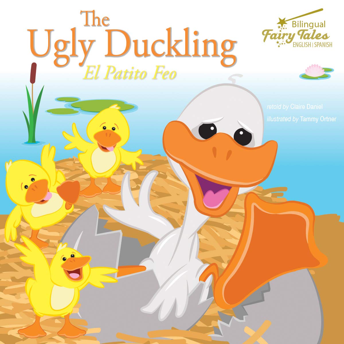 Rourke Educational Media Bilingual Fairy Tales Ugly Duckling Reader (English and Spanish Edition)