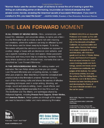 The Lean Forward Moment: Telling Better Stories for Film, TV