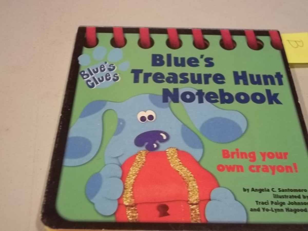 Blue's Treasure Hunt Notebook (Blue's Clues)