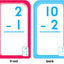 School Zone Subtraction 0-12 Flash Cards: 56 Cards, 1st Grade, 2nd Grade, Numbers 0-12, Differences, Early Math, Problem Solving, Subtraction Problems, Counting, Ages 6+