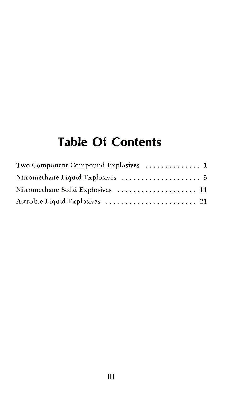 Two Component High Explosive Mixtures and Improvised Shaped Charges